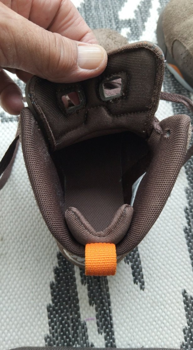 Nike Air Jordan Brown White Magma Orange — görsel 7/9