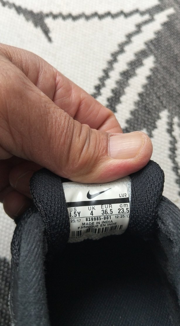 Nike Siyah Düşük Bilekli Sneaker — görsel 5/8