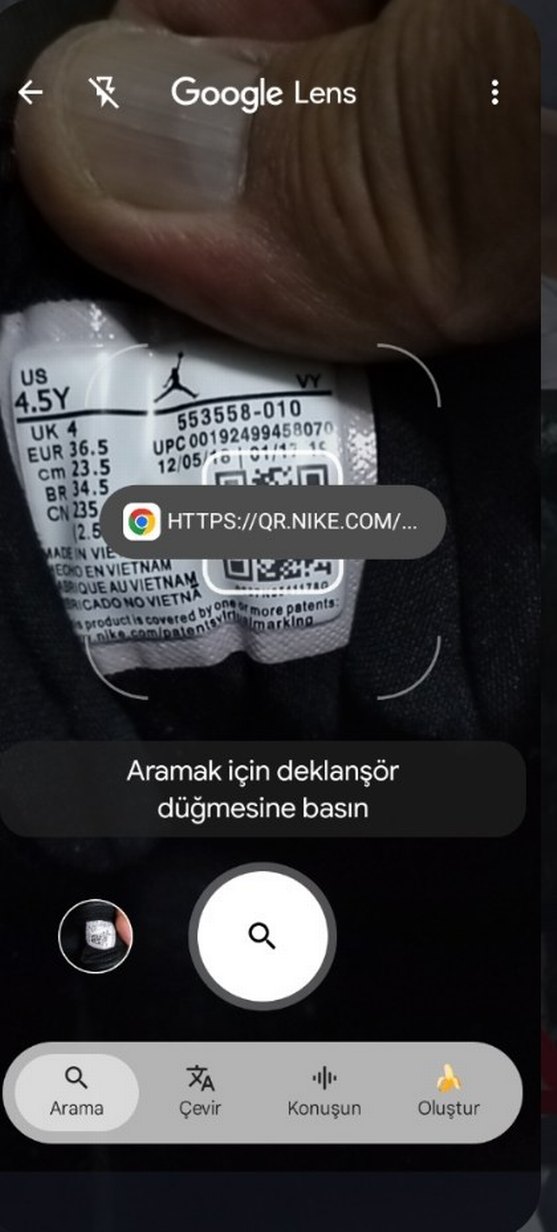 Nike Jordan 1 Low Satın Siyah-Beyaz Turuncu Sneaker — görsel 5/11