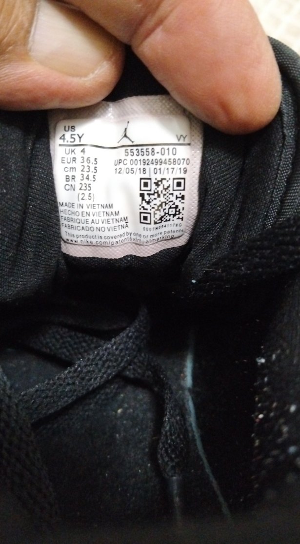 Nike Jordan 1 Low Satın Siyah-Beyaz Turuncu Sneaker — görsel 4/11