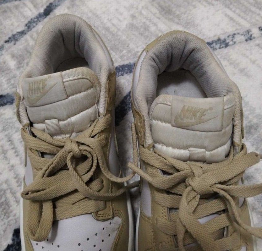 Nike Bej-Beyaz Düşük Bilekli Sneaker — görsel 8/10