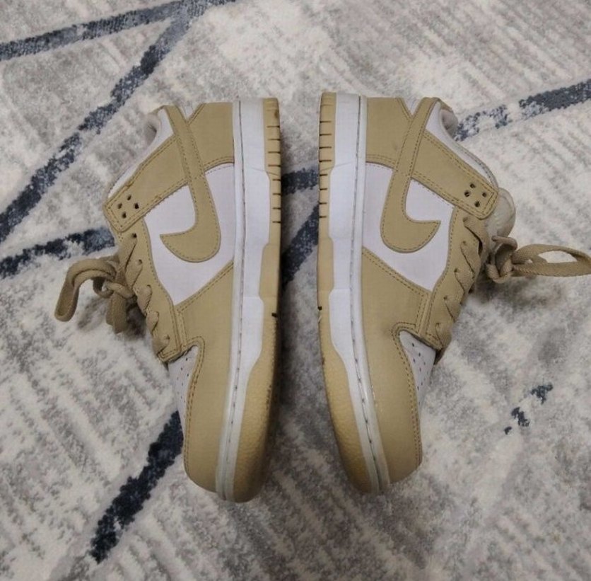Nike Bej-Beyaz Düşük Bilekli Sneaker — görsel 9/10