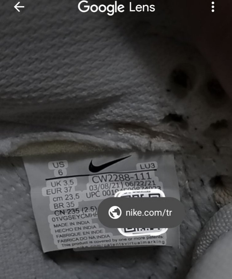 Nike Bej-Beyaz Düşük Bilekli Sneaker — görsel 4/10