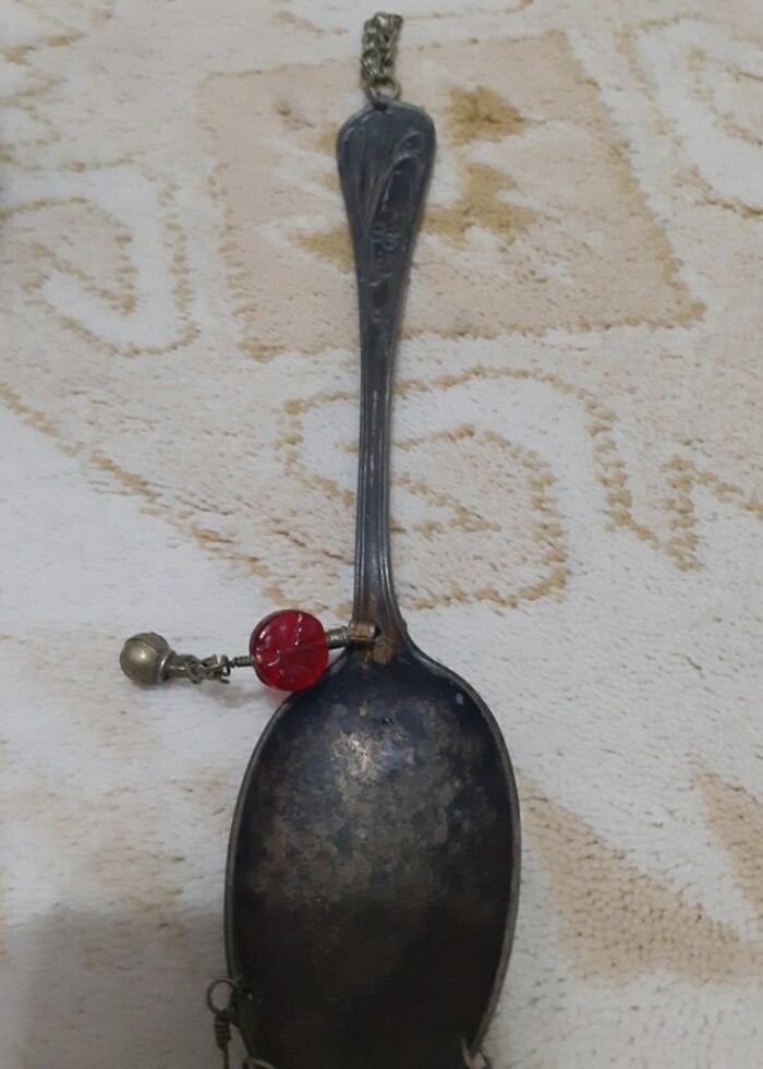 ESKİ BAKIR TAS VE KAŞIK - Görsel 2