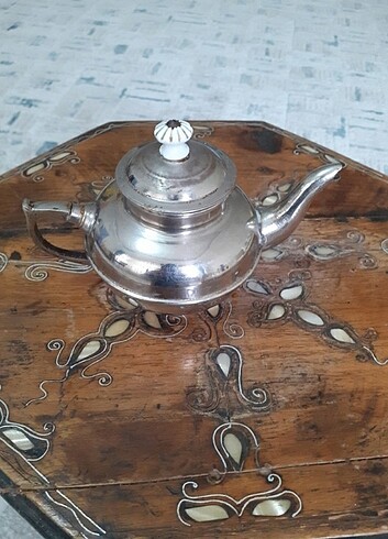 ESKİ ANTİKA ÇAYDANLIK - Görsel 4