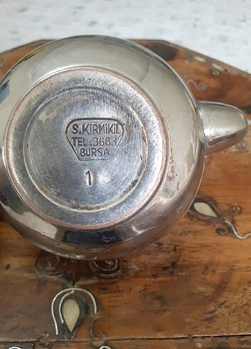 ESKİ ANTİKA ÇAYDANLIK - Görsel 6