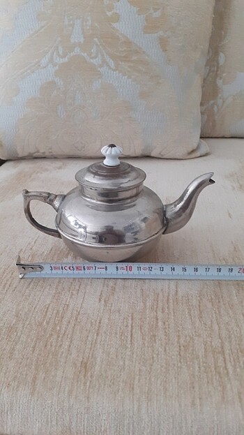 ESKİ ANTİKA ÇAYDANLIK - Görsel 9