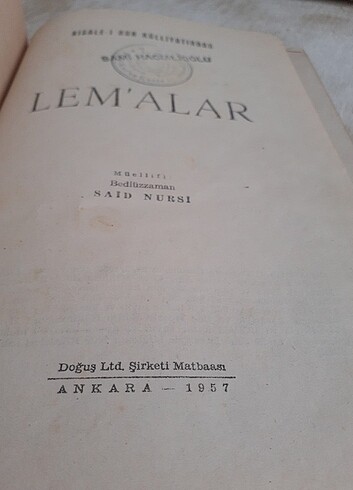 LEMALAR 1957 BASIM - Görsel 9