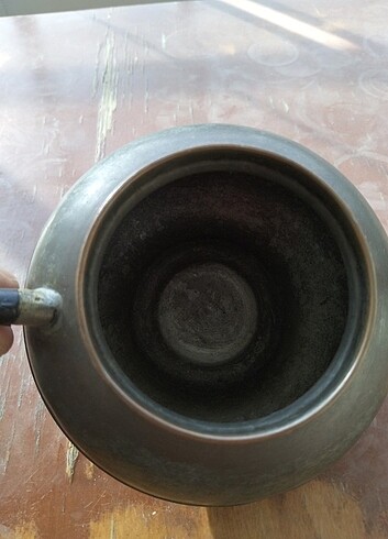 ESKİ ANTİKA BAKIR ÇAYDANLIK - Görsel 4