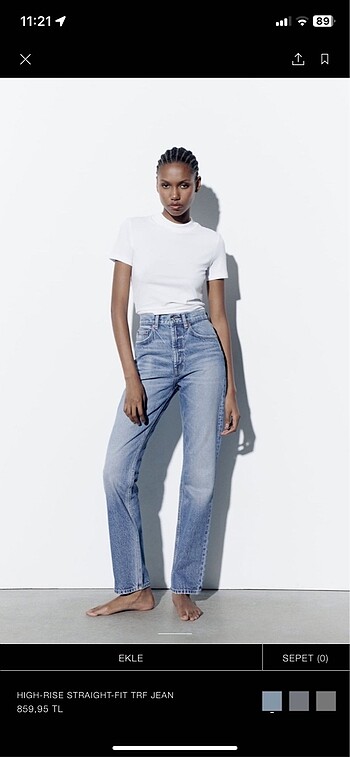 Zara Straight Jean