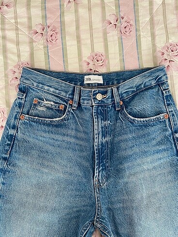 40 Beden mavi Renk Zara Straight Jean