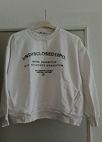 Beyaz Sweatshirt 