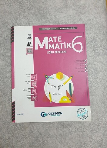 6. Sınıf test kitabı matematik