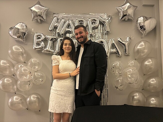 Adil Işık Güpürlü kısa beyaz elbise