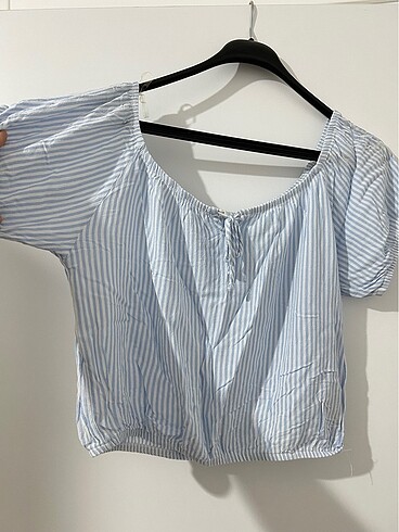 Defacto Crop bluz