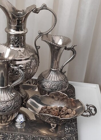 Gümüşlük sürahi, şekerlik 