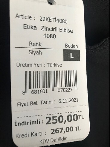 l Beden Magazadan aldim