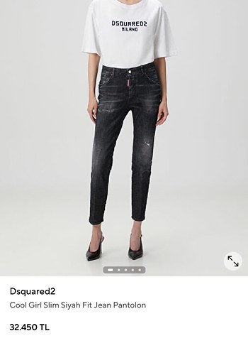 Dsquared2 bayan jean pantolon - Görsel 12