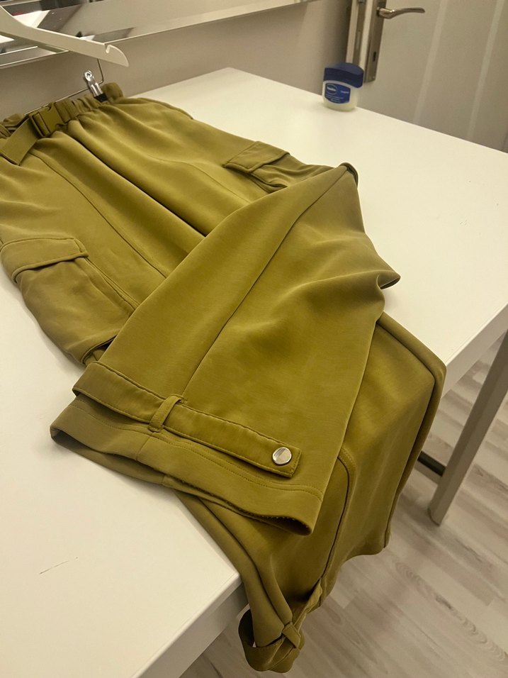 Kadın Haki Oversize esofman takim - Görsel 5