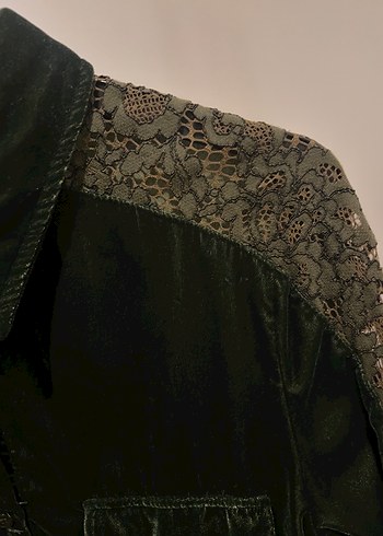 İpekyol kadife gömlek - Görsel 3