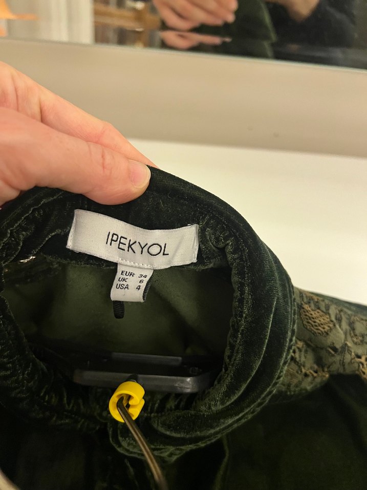 İpekyol kadife gömlek - Görsel 5