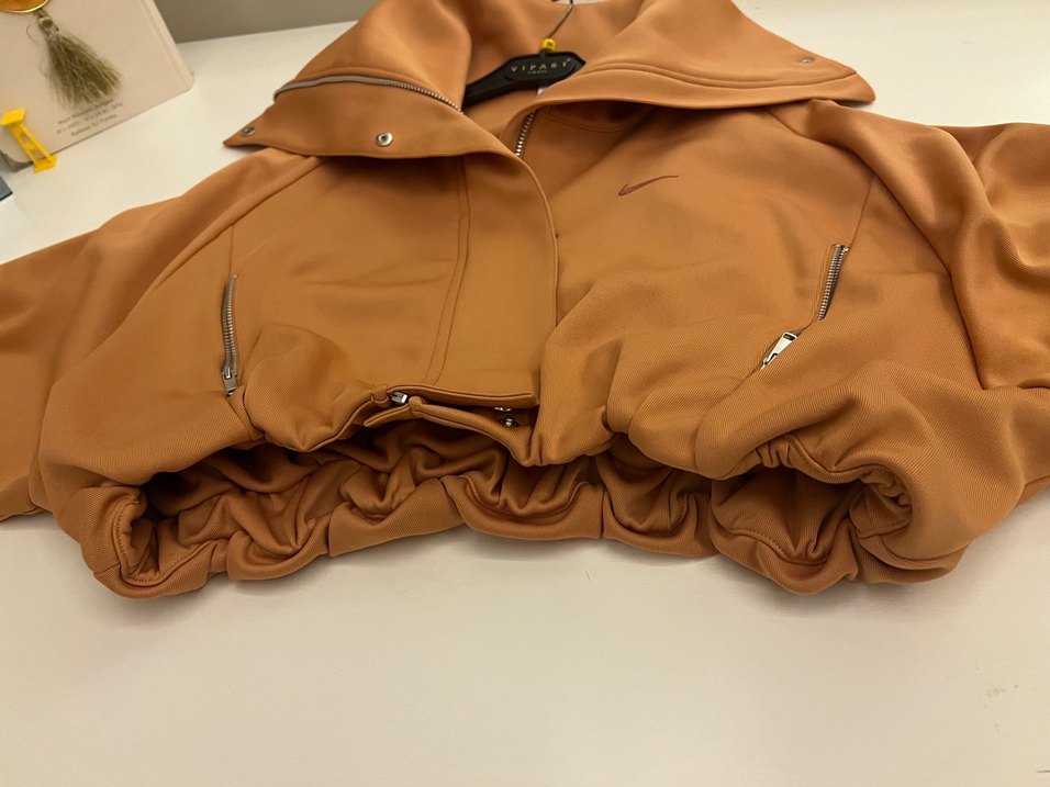 Fermuarlı Midi Kadın Ceket - Görsel 3