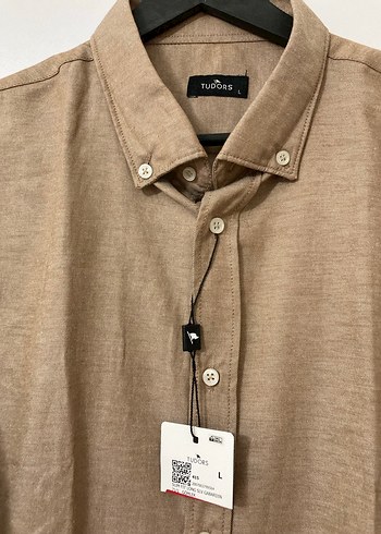 Tudors Erkek Uzun Kollu Gömlek - Görsel 2