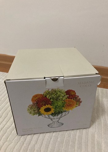 madam coco Şeffaf Cam Vazo - Görsel 2