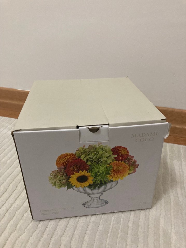 madam coco Şeffaf Cam Vazo - Görsel 2