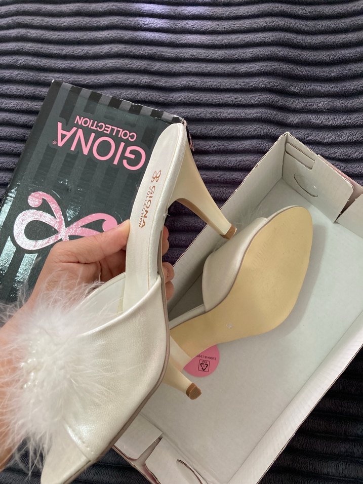 çeyizlik Topuklu gelin terliği - Görsel 3