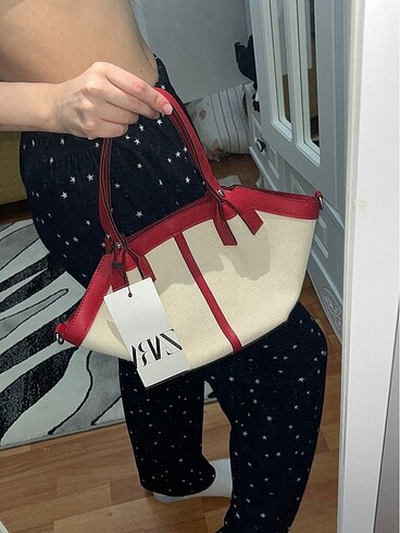 Zara ZARA ÇANTA HEDİYE GELDİ