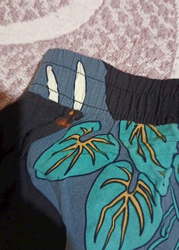 Bohem Desenli Salaş Mini Şort - Görsel 3