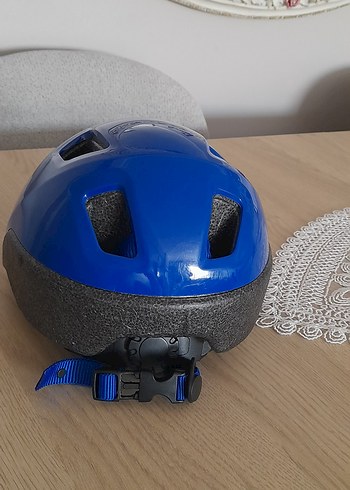 Mavi BTWIN Bisiklet Kaskı Velcro Bantlı piyasa değeri resmde var - Görsel 3