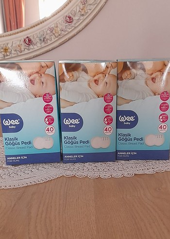  Wee Baby Klasik Göğüs Pedi 40'lı
