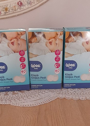 Wee Baby Klasik Göğüs Pedi 40'lı