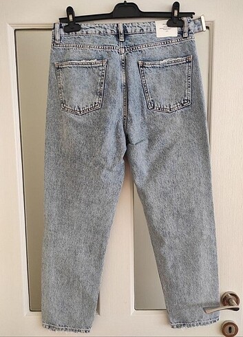 Diğer Bel Detaylı Mom Jean