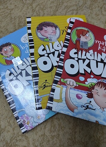 Çılgınlar okulu 3 kitap 