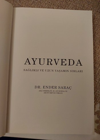 Ayurveda Sağlıklı ve Uzun Yaşamın Sırları Kitabı - Görsel 3