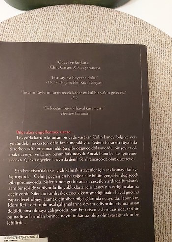 William Gibson - Geleceğin Partileri Romanı - Görsel 2