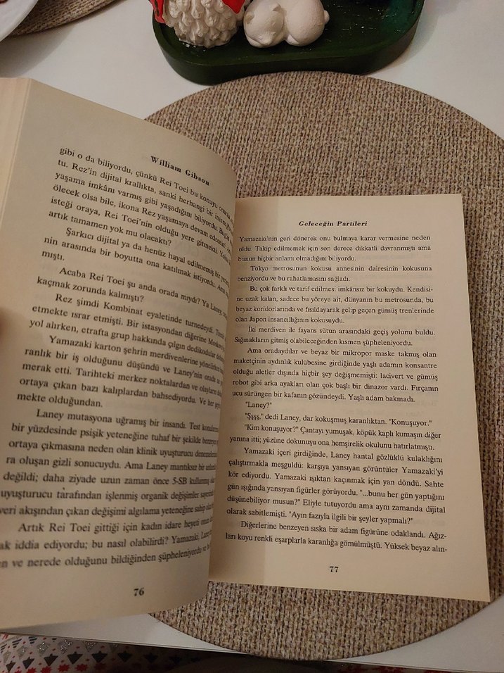 William Gibson - Geleceğin Partileri Romanı - Görsel 4