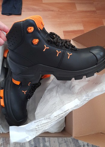 Uvex marka  6503 S3 Src Deri İş Botu Siyah - Görsel 4