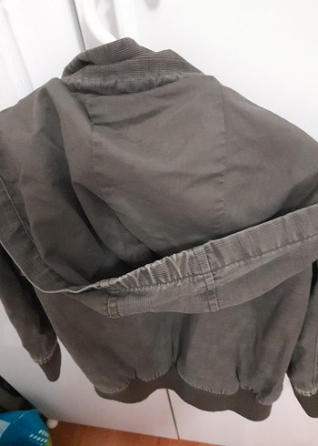 LC Waikiki haki renk Midi çocuk Ceket