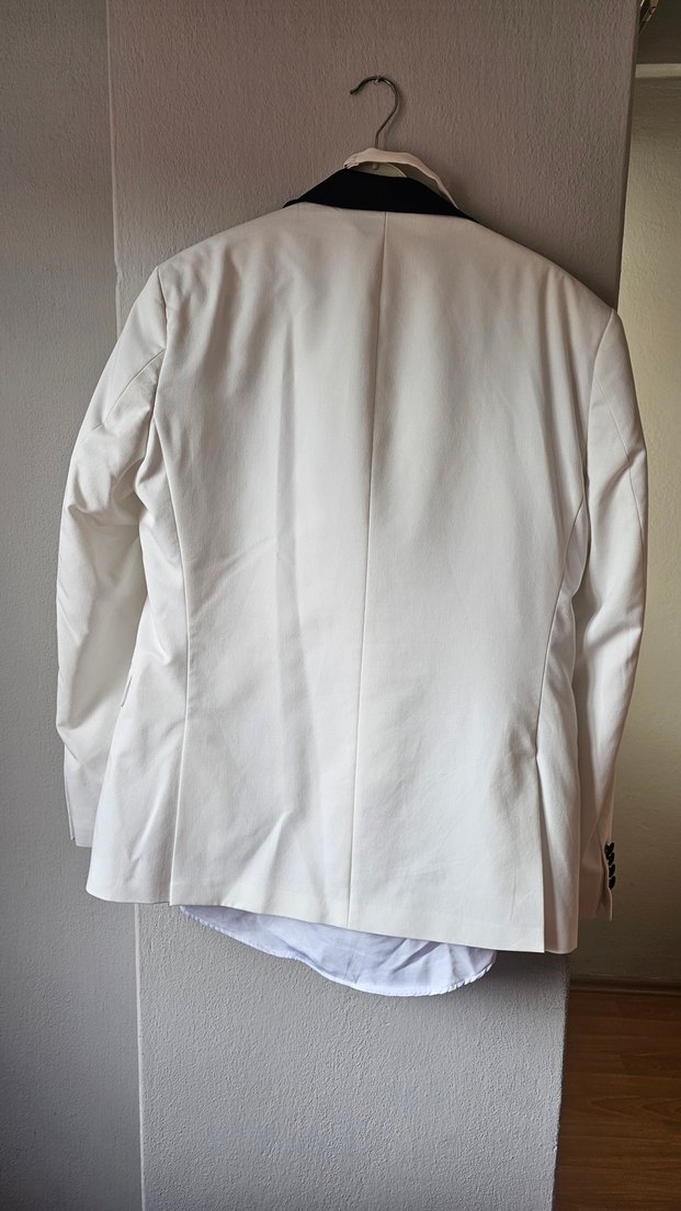 Modern Klasik Beyaz Damatlık takım - Görsel 4