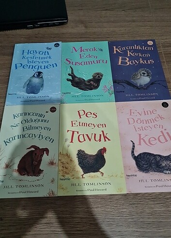 Çeşitli Kitaplar-Jill Tomlinson 6 Kitap