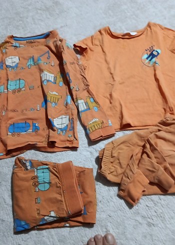 Kız Çocuk Mavi Baskılı Kemerli Askısız Atlet - Görsel 7