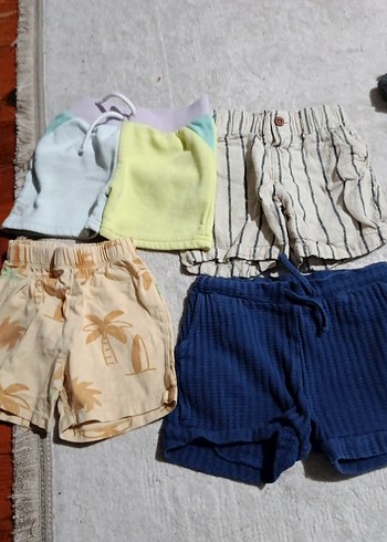 Kız Çocuk Mavi Baskılı Kemerli Askısız Atlet - Görsel 3