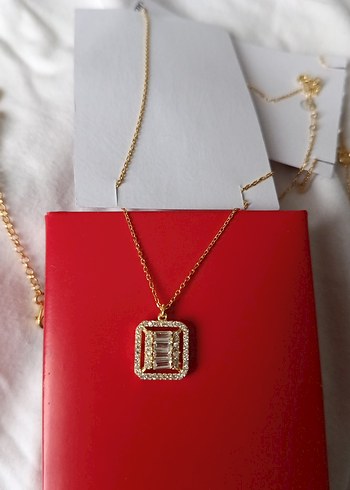 925 ayar gümüş bileklik kolye - Görsel 13