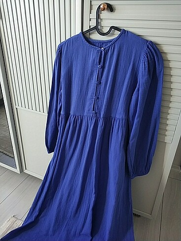 LC Waikiki Müslin elbise midi yazlık 