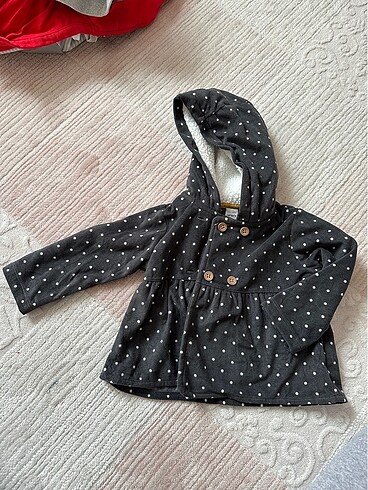 12-18 Ay Beden gri Renk Carters polar