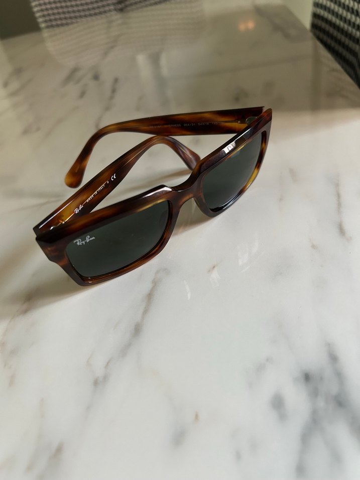 Ray-Ban Kahverengi Kaplumbağa Desenli Güneş Gözlüğü — görsel 4/11